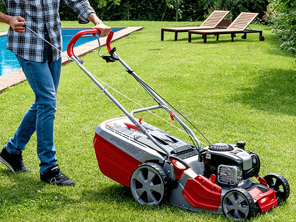 Briggs and stratton electric deals start lawn mower